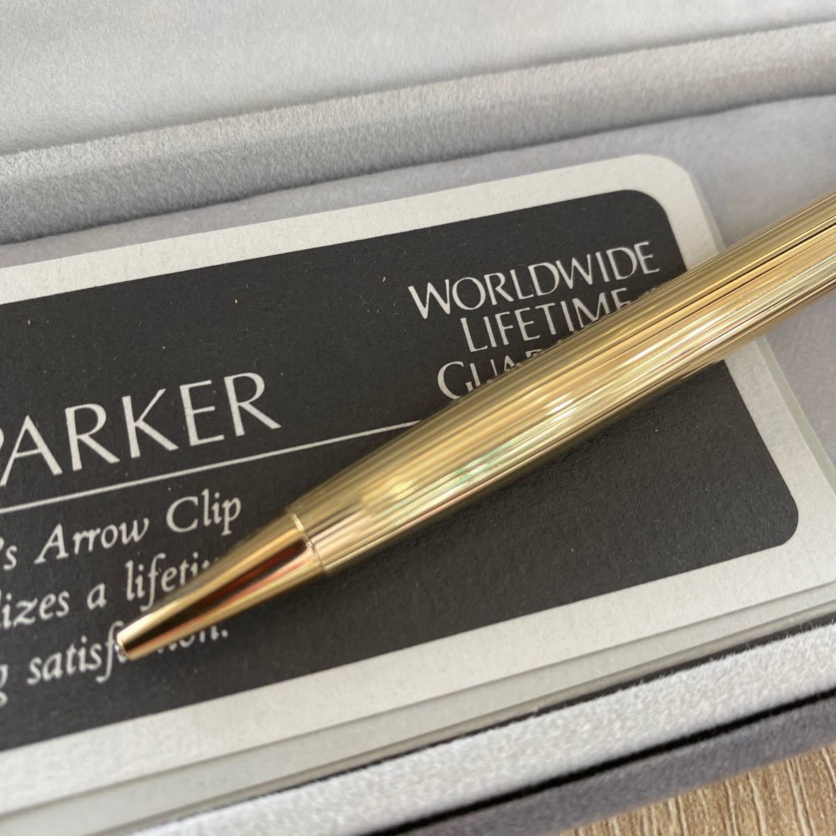 PARKER パーカー シャープペン ゴールド 未使用品 新品 定価10 PARKER パーカー シャープペン ゴールド 未使用品 新品 定価10