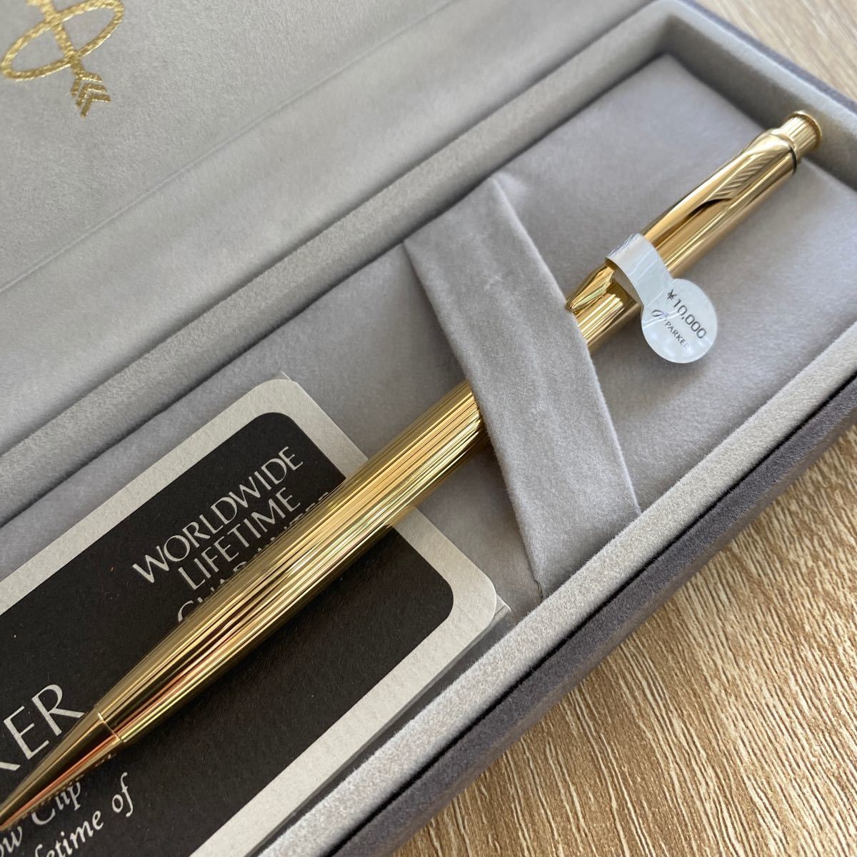 PARKER パーカー シャープペン ゴールド 未使用品 新品 定価10 PARKER パーカー シャープペン ゴールド 未使用品 新品 定価10