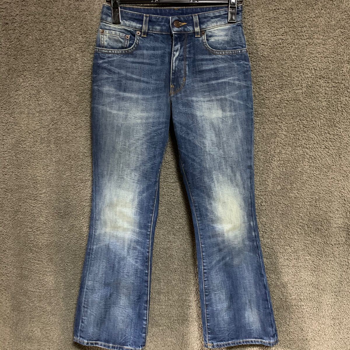 Deuxieme Classe ドゥーズィエムクラス 6397 クロップド フレア デニム