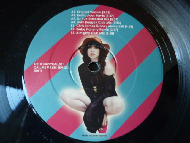 Carly Rae Jepsen / Call Me Maybe Remixes catch -POP! Dan sub ruRMX 12 Original Version. compilation audition 