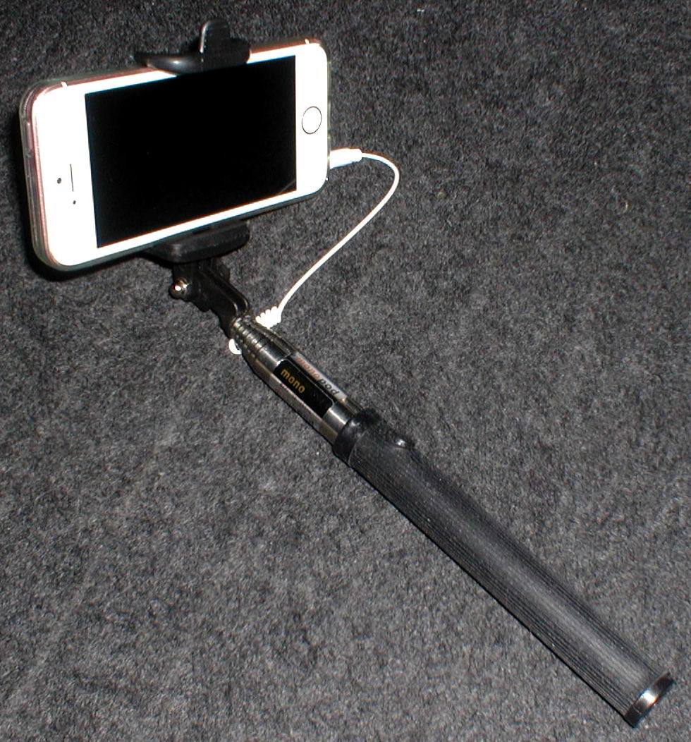 PAL SELFIE STICK for Smart Phone リーチ:22～100cm（ロッド伸縮最大長:77.5cm） 自撮り棒 送料350円の画像1