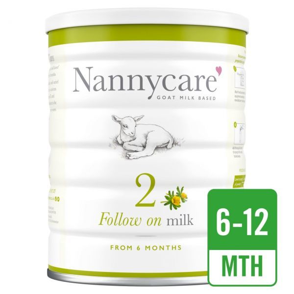 [900g 2 жестяная банка комплект *6ka месяц c ]Nannycare follow on milk Goat Milk Based.. для коза молоко [ Англия прямая поставка ]