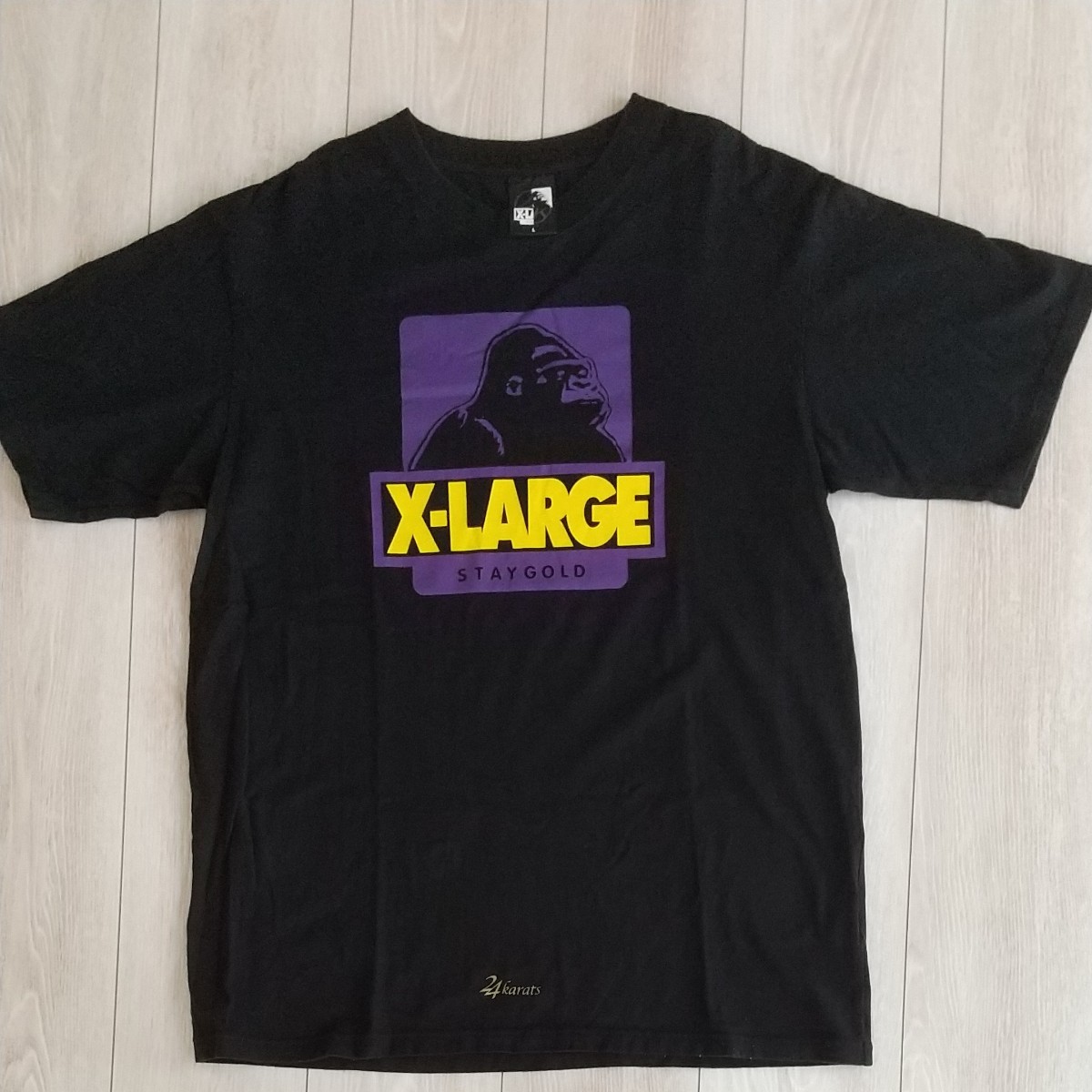 24karats X - LARGE STAYGOLD コラボ Tシャツ EXILE ライブ アーティスト グッズ 24カラッツ 