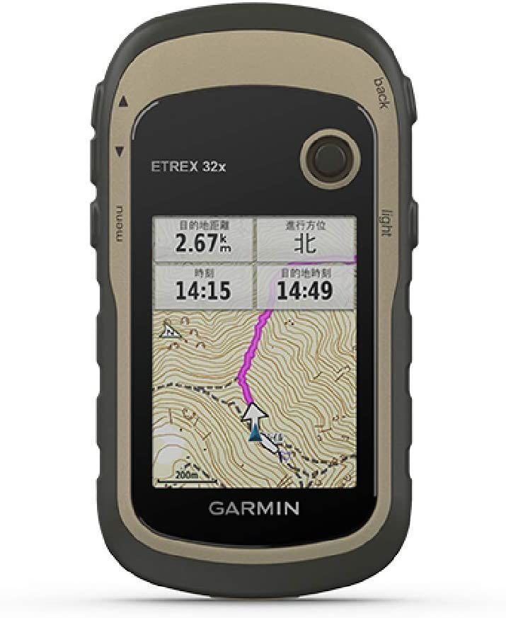 新品★送料無料★eTrex 32x 日本語版 日本詳細地形図2500/25000搭載済 GARMIN(ガーミン) ハンディGPS_画像1