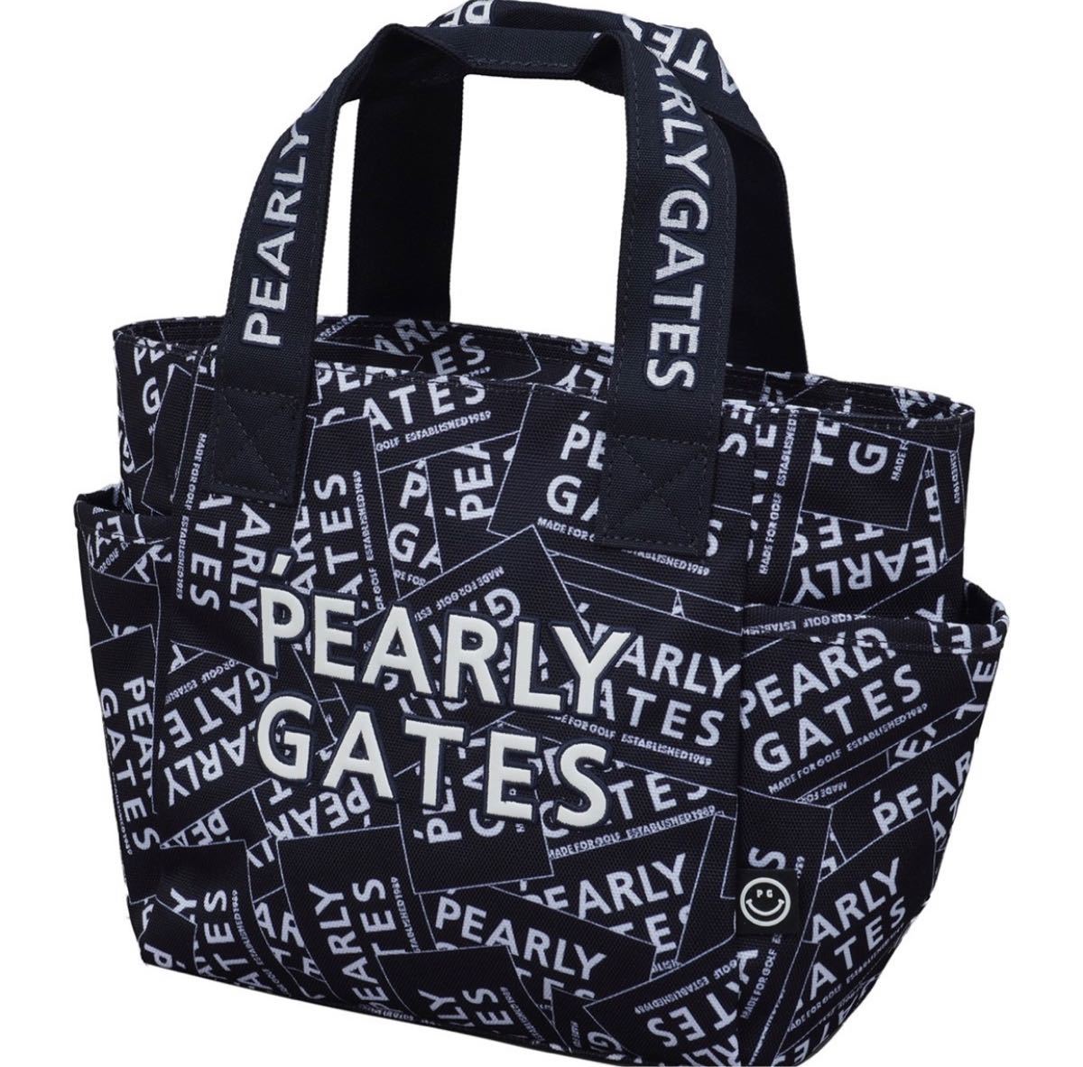 パーリーゲイツPEARLYGATES今季最新作 ステッカー柄カートバッグ パーリーゲイツPEARLYGATES今季最新作 ステッカー柄カートバッグ