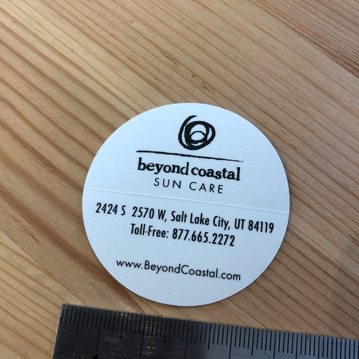 送料無料 ★即決 beyond coastal ステッカー ★ シール デカール アウトドア サンケア sun care_画像2