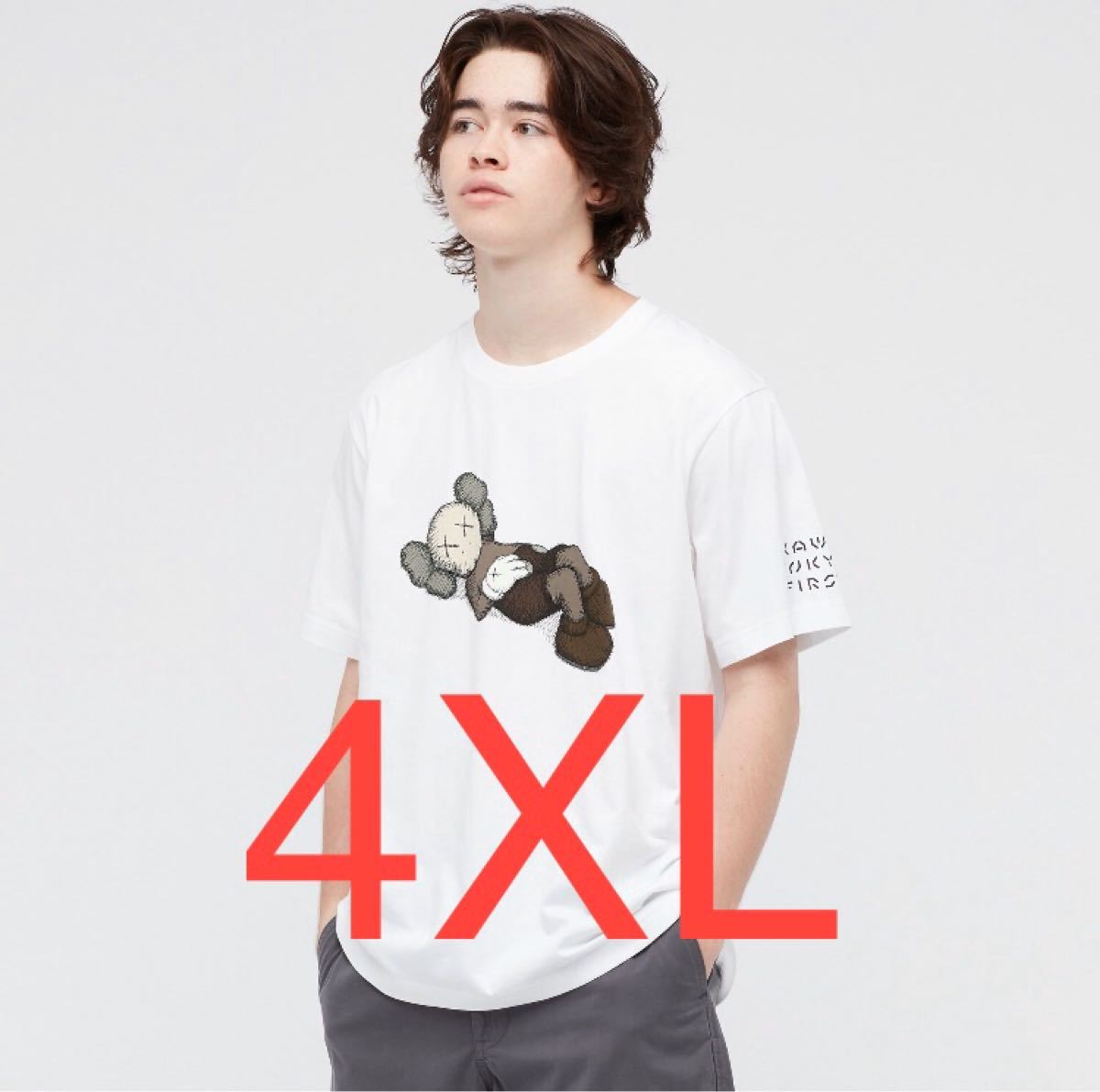 希少 4XL KAWS カウズ UNIQLO ユニクロ UT グラフィックTシャツ｜Yahoo