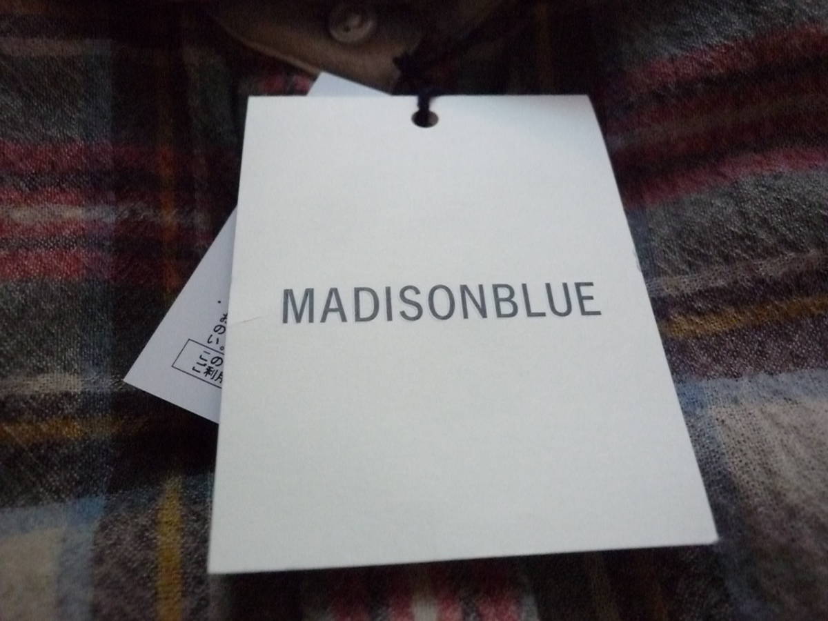 MADISON BLUE マディソンブルー ウールシャツ　新品未使用_画像4