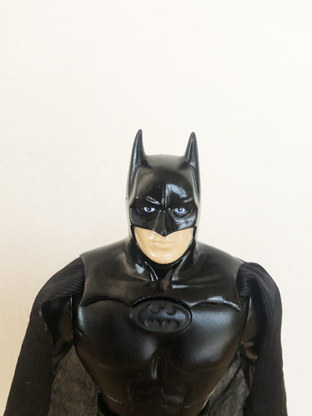 ティムバートン版 バットマン ソフビフィギュア 中古品 マイケル キートン 当時もの ティムバートン版 バットマン ソフビフィギュア 中古品 マイケル キートン 当時もの