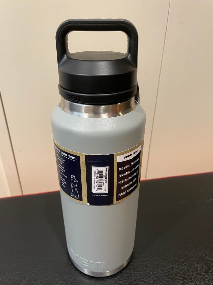 YETI ランブラー　46ozボトル　水筒　ジャグ　グラナイトグレー　新品未使用　正規品　即日発送　
