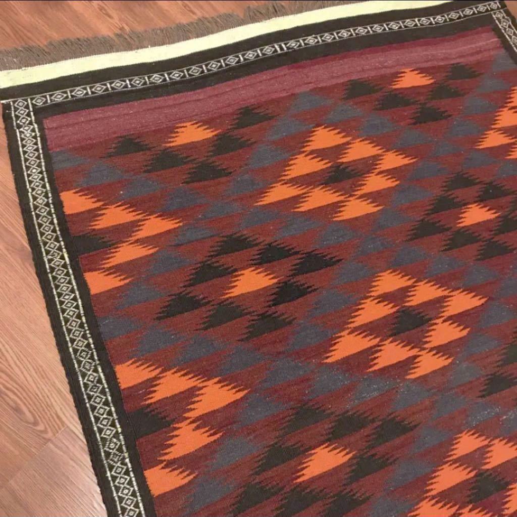 ペルシャ絨毯 キリム ヴィンテージ (ユニーク品) No:27149 ラグ ペルシャ絨毯 キリム ヴィンテージ (ユニーク品) No:27149 ラグ