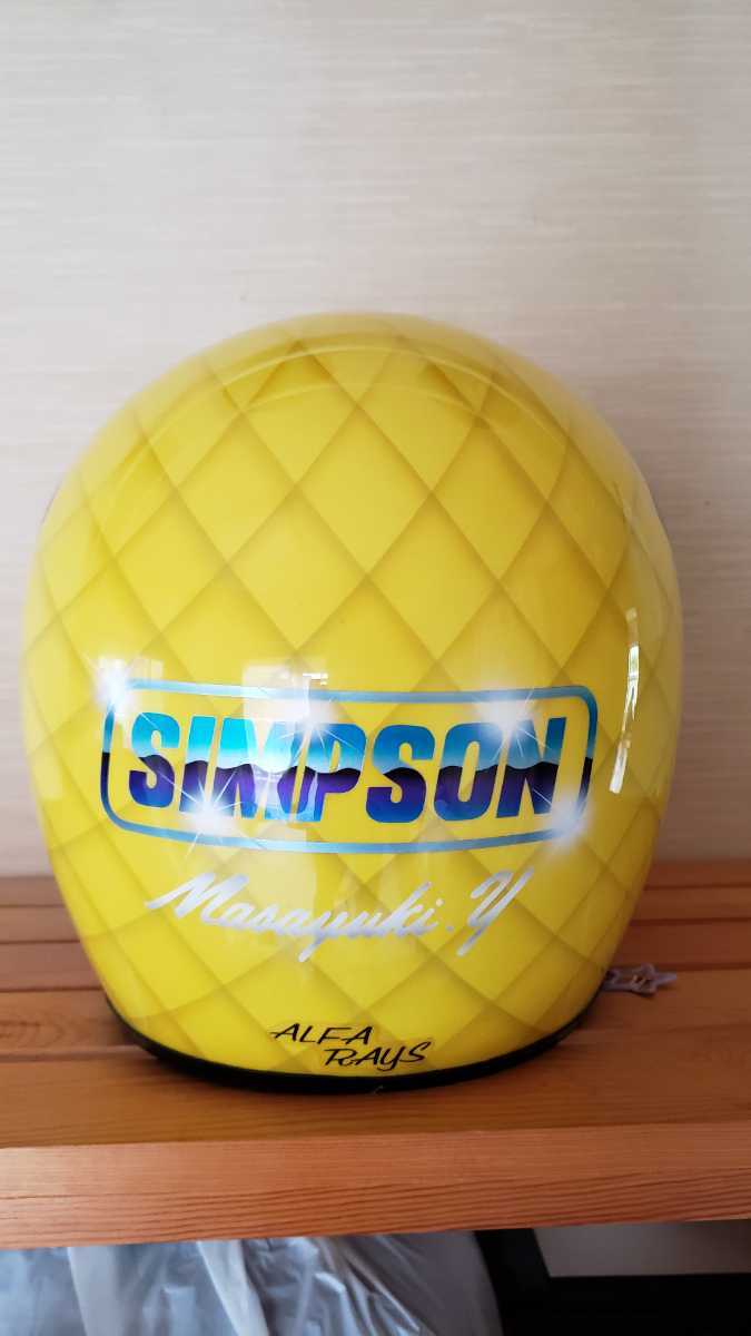 シンプソンヘルメットSIMPSON スーパーバンディット5 59cm カスタムペイント