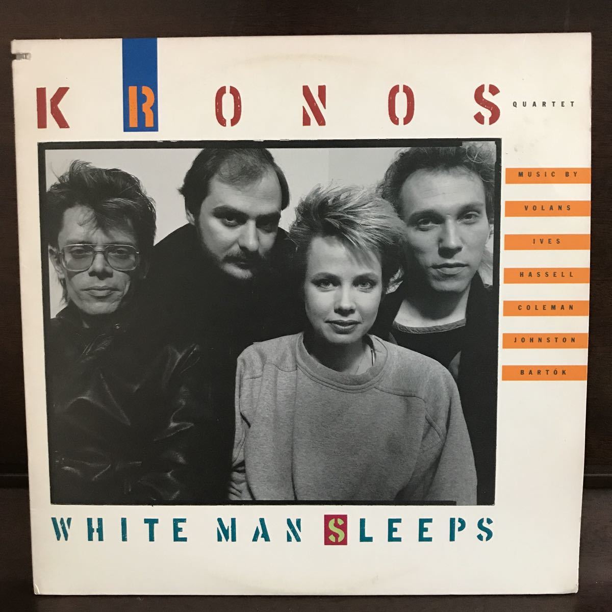 【レコード】Krinos Quartet - White Man Sleeps