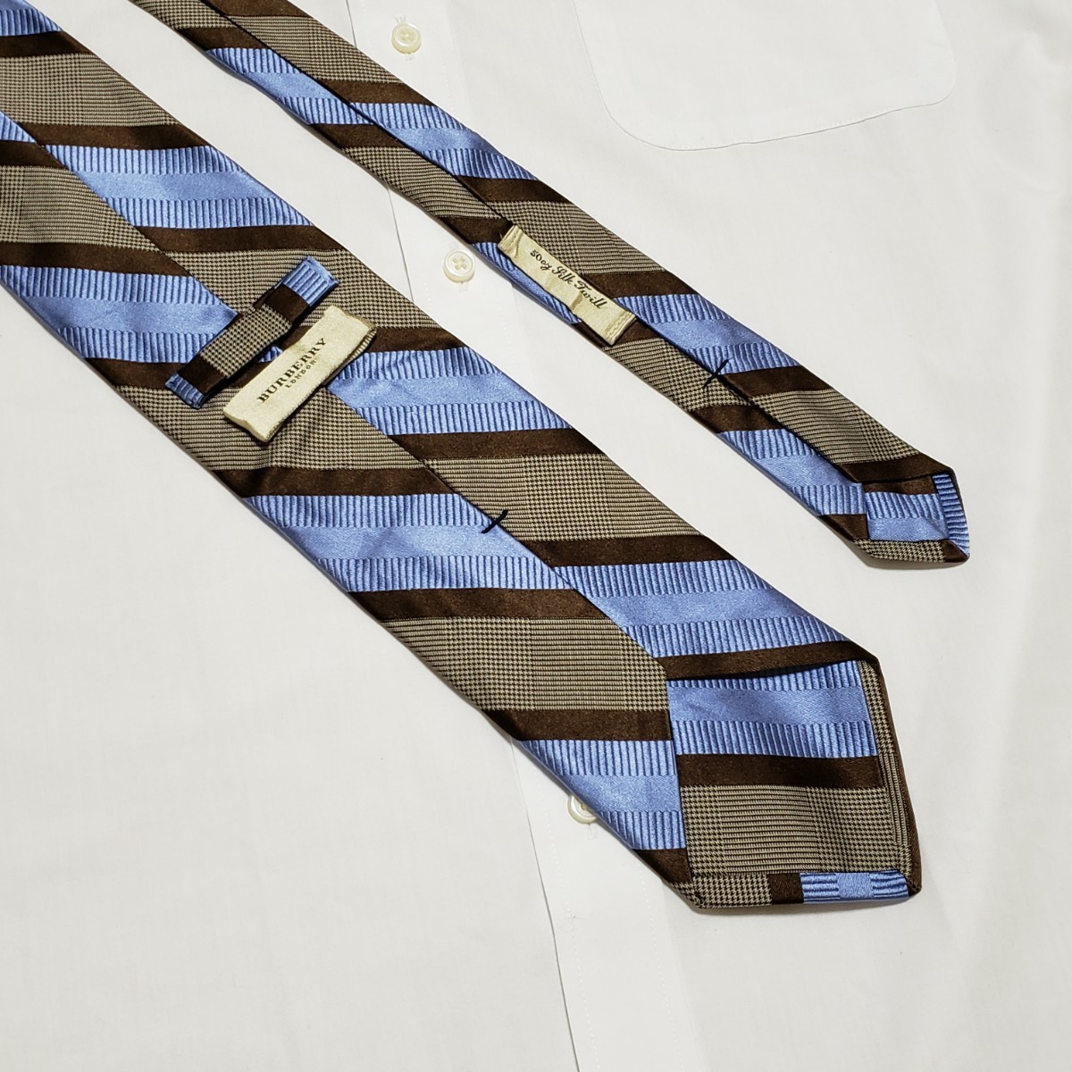 ルイヴィト BURBERRY - バーバリーロンドン イタリア製高級シルク100