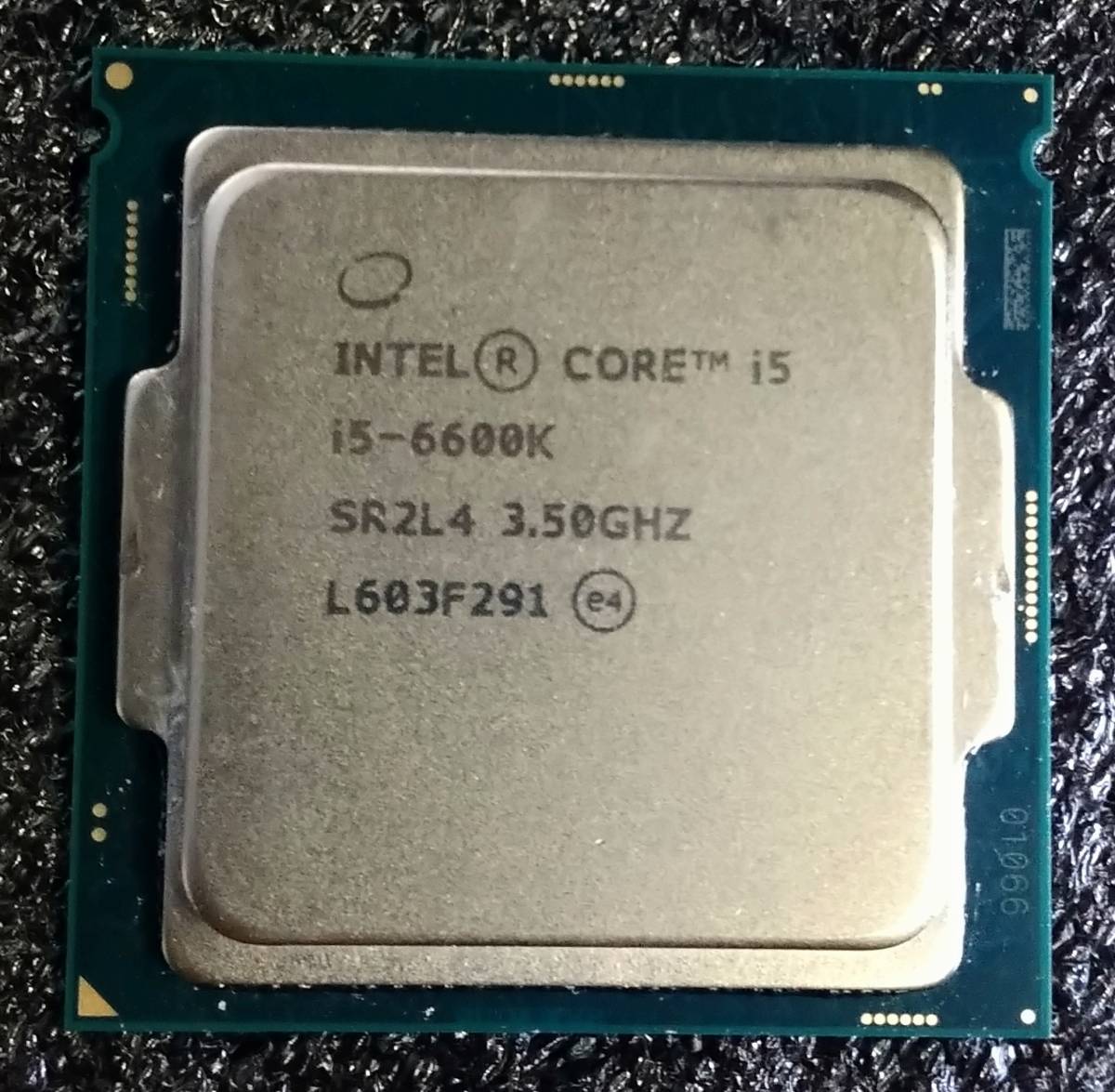 【中古】Intel Core i5 6600K Skylake LGA1151_画像1