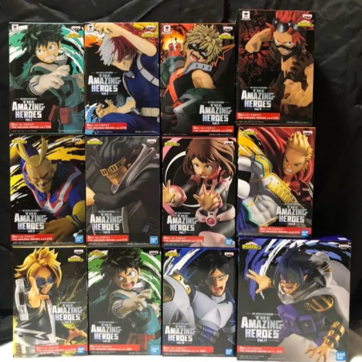 AMAZING HEROES 15個セット 僕のヒーローアカデミア ヒロアカ