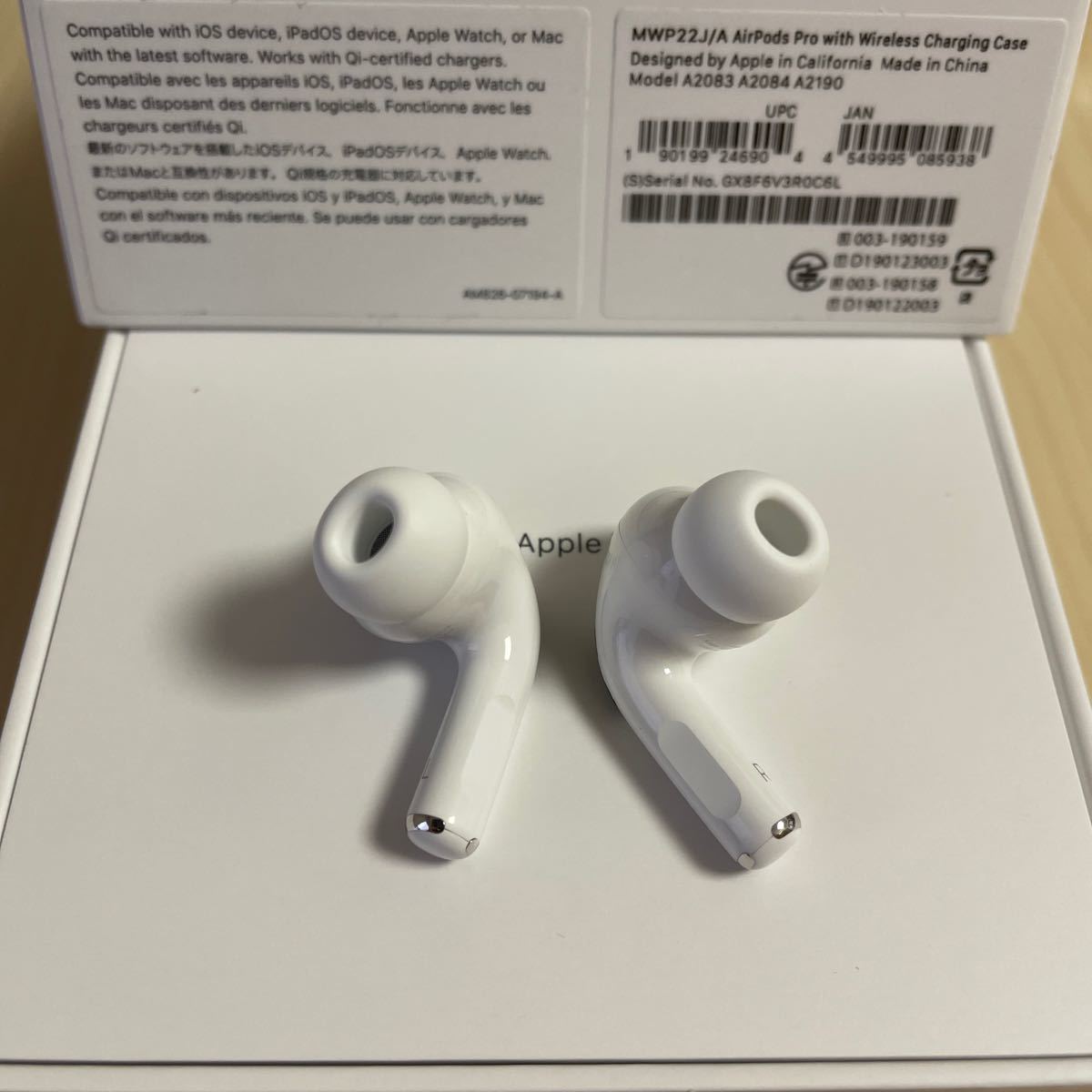 Apple AirPods pro 両耳 国内正規品 ワイヤレスイヤホン エアーポッズ 