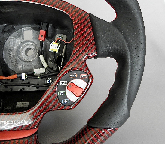 NEW build-to-order manufacturing goods FERRARI Ferrari F430 carbon steering gear DRS-R1 DESIGN by JASTEC DESIGN original 