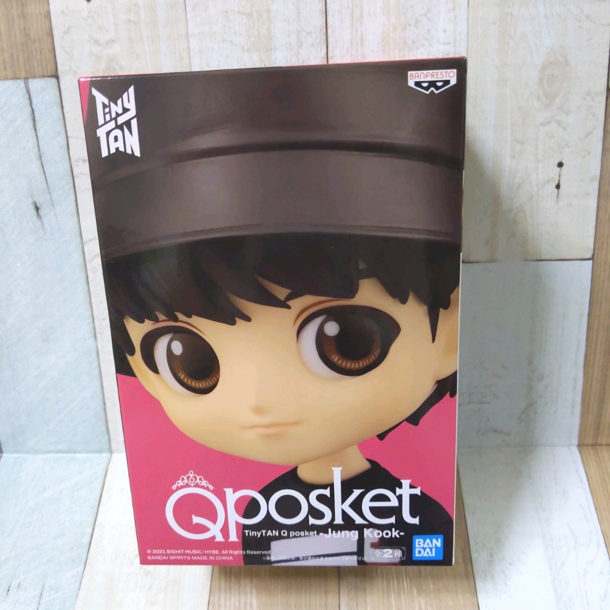 TinyTAN タイニータン qposket Jung Kook ジョングク グク B TinyTAN タイニータン qposket Jung Kook ジョングク グク B
