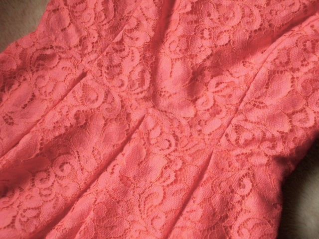  Strawberry Fields /STRAWBERRY-FIELDS grace/ One-piece / dress / made in Japan / coral pink 