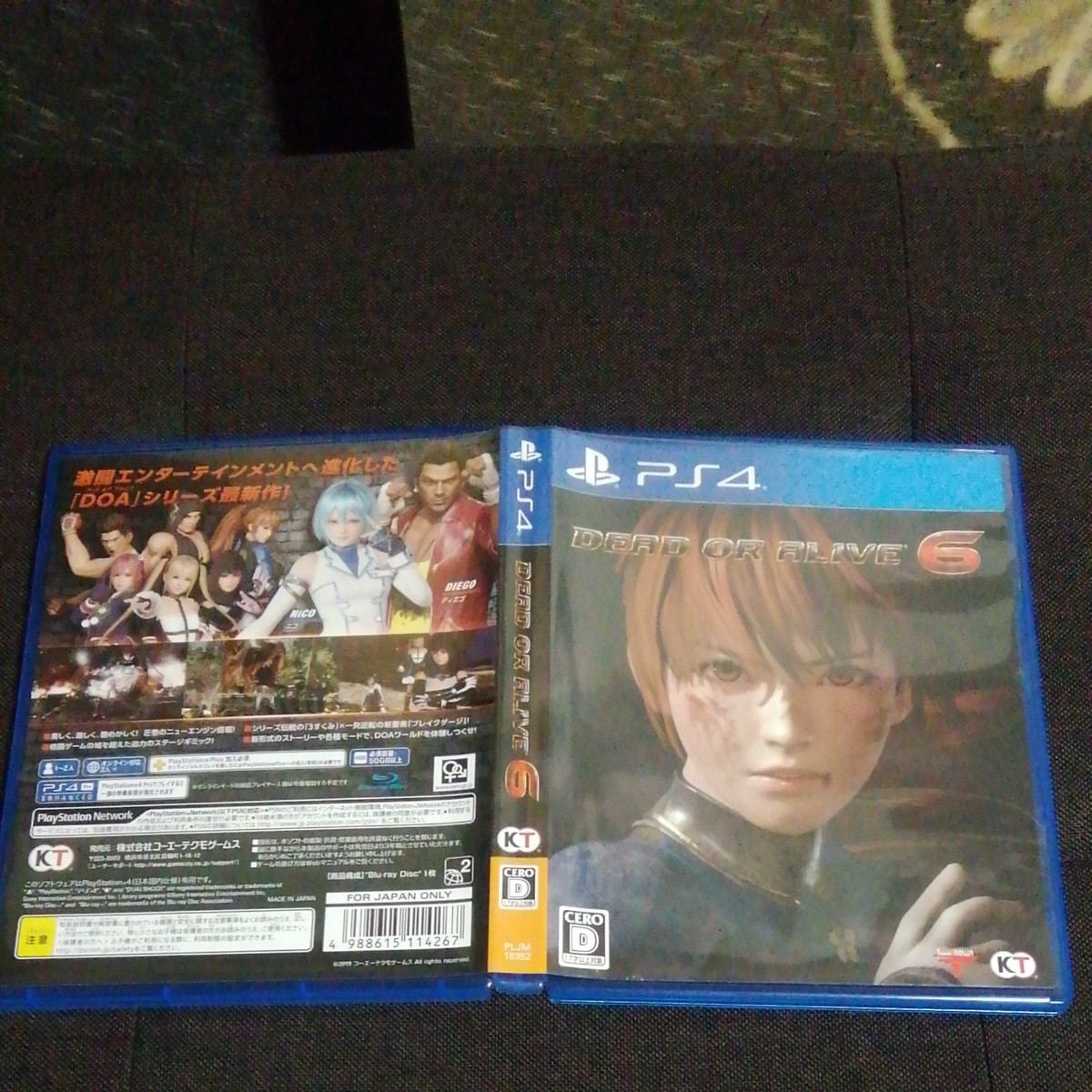 PS4 DEAD OR ALIVE ６ デッドオアアライブ 中古美品