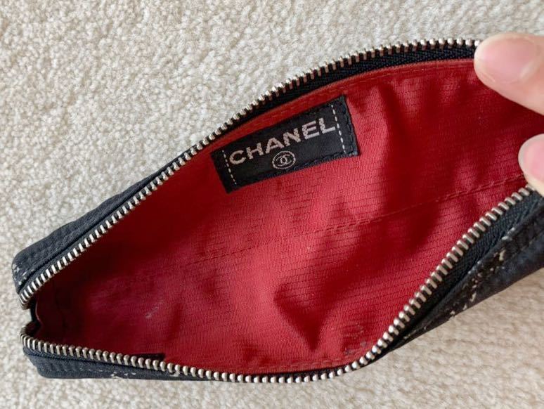 WILD CHAMOMILE'S】CHANEL ペンケース 旧トラベルライン レア