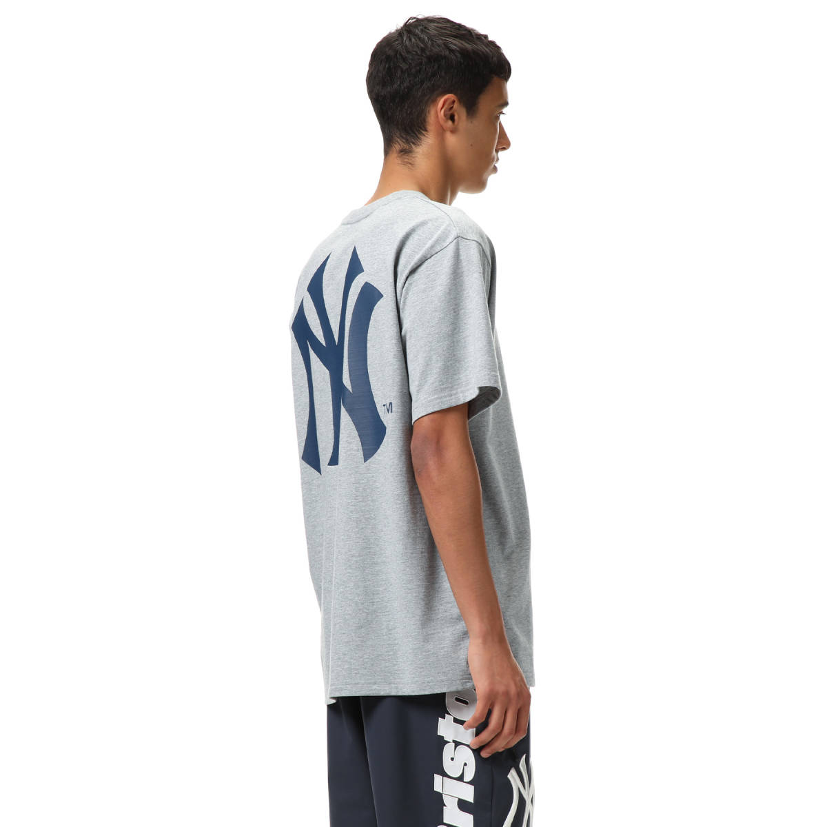 購入特典付き new FCRB york bristol M Tee yankees Tシャツ/カットソー(半袖/袖なし)