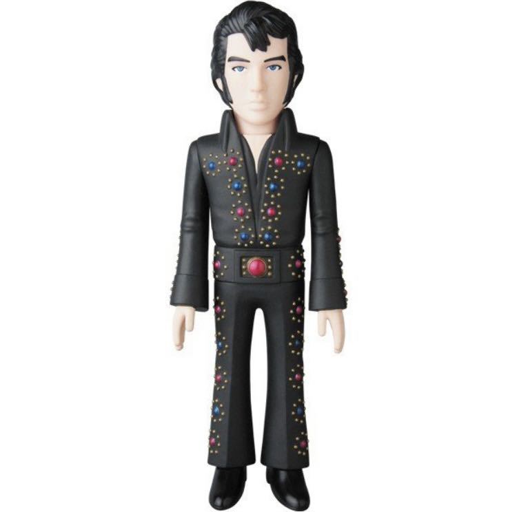 meti com * игрушка * L vi s* Press Lee ( чёрный )*vainarukorektibru кукла zVCD ELVIS PRESLEY BLACK Ver. medicom toy фильм 