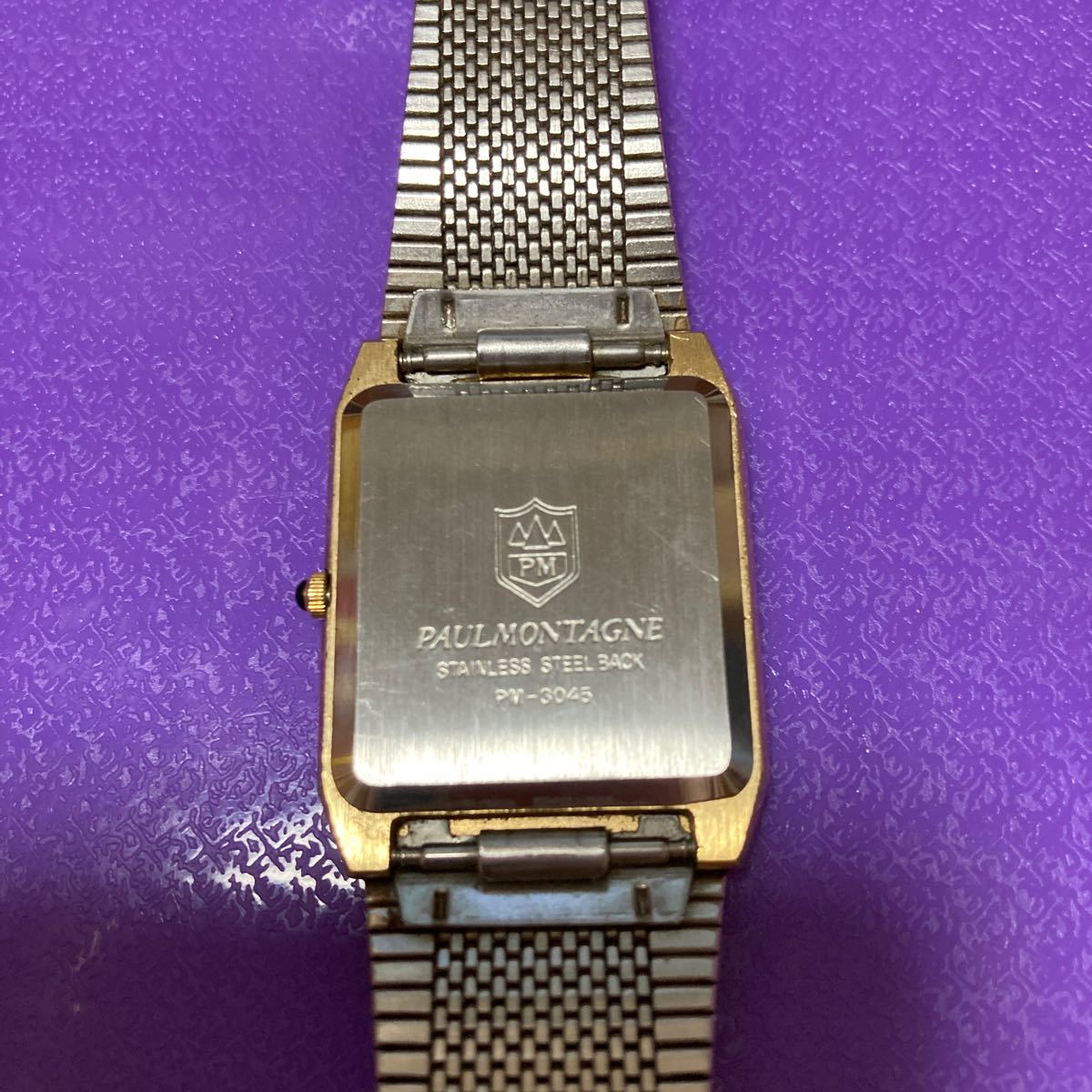 PM-3045 PAULMONTAGNE メンズ腕時計　中古品 クォーツ