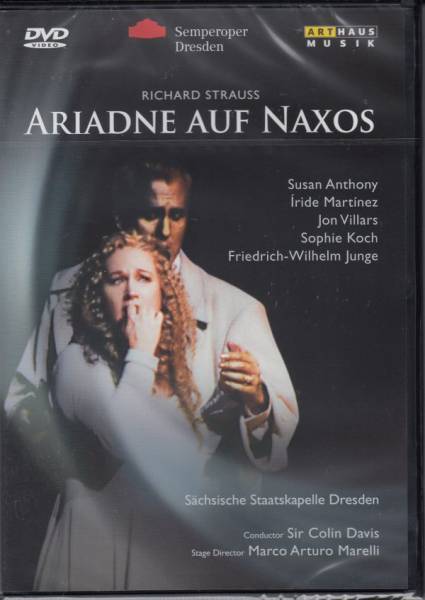 [DVD/Arthaus]シュトラウス:歌劇「ナクソス島のアリアドネ」全曲/S.アンソニー(s)他C.デイヴィスシュターツカペレ・ドレスデン 2000