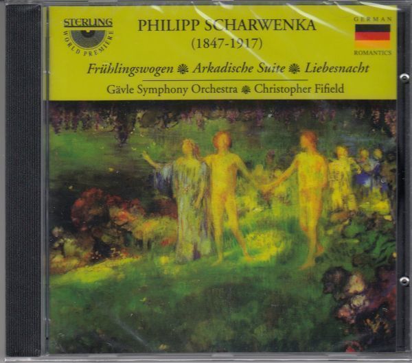 [CD/Sterling]シェルヴェンカ(1847-1917)管弦楽のための幻想的小品「:愛の夜」他/C.フィフィールド&イェヴレ交響楽団 2007.3_画像1