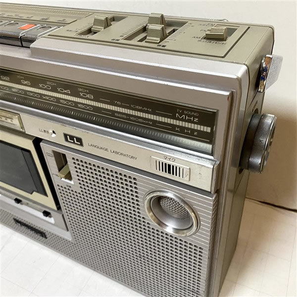 Nationalナショナル ラジカセ RX-5200 昭和レトロ ラジオ カセット_画像4