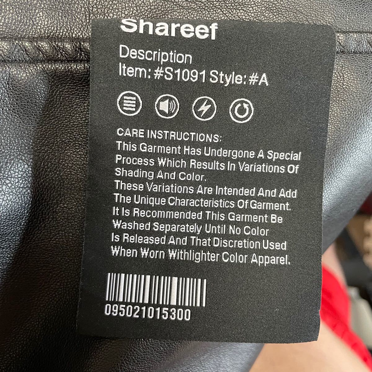 シャリーフ フェイクレザー オーバーシャツ【studios限定