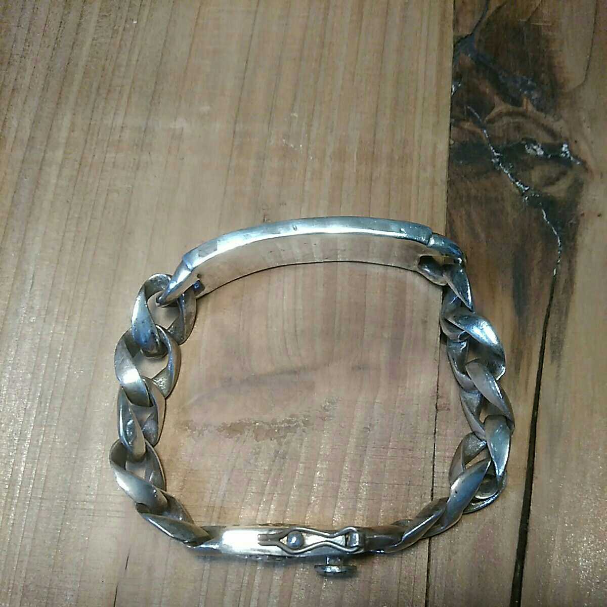 貴重 入手困難 90年代 IDブレスレット シルバー925 Silver925 アメカジ
