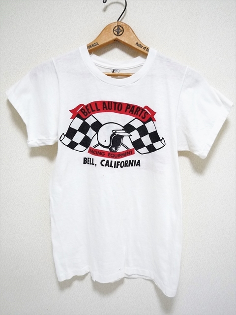 ー品販売 TX500 白 PARTS AUTO BELL ベル 半袖 Tシャツ ビンテージ 60