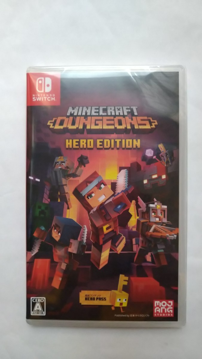 Nintendo Switch Minecraft Dungeons　Hero　Edition