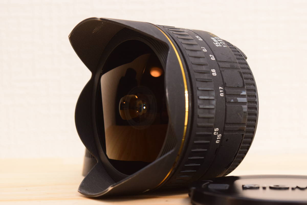 H06 / シグマ SIGMA 15mm F2.8 D EX FISHEYE 180°Nikon ニコン用 /3502