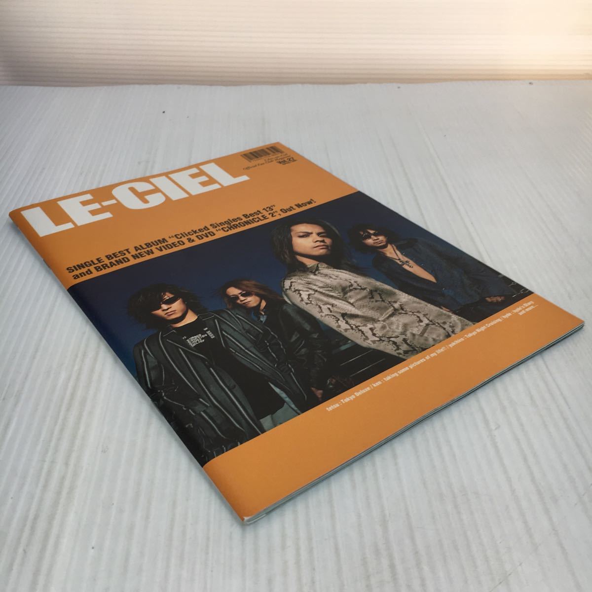 H014 LE-CIEL L'Arc~en~Ciel Official Fan Club Magazine Vol.27 / Spring/ 2001 _画像2