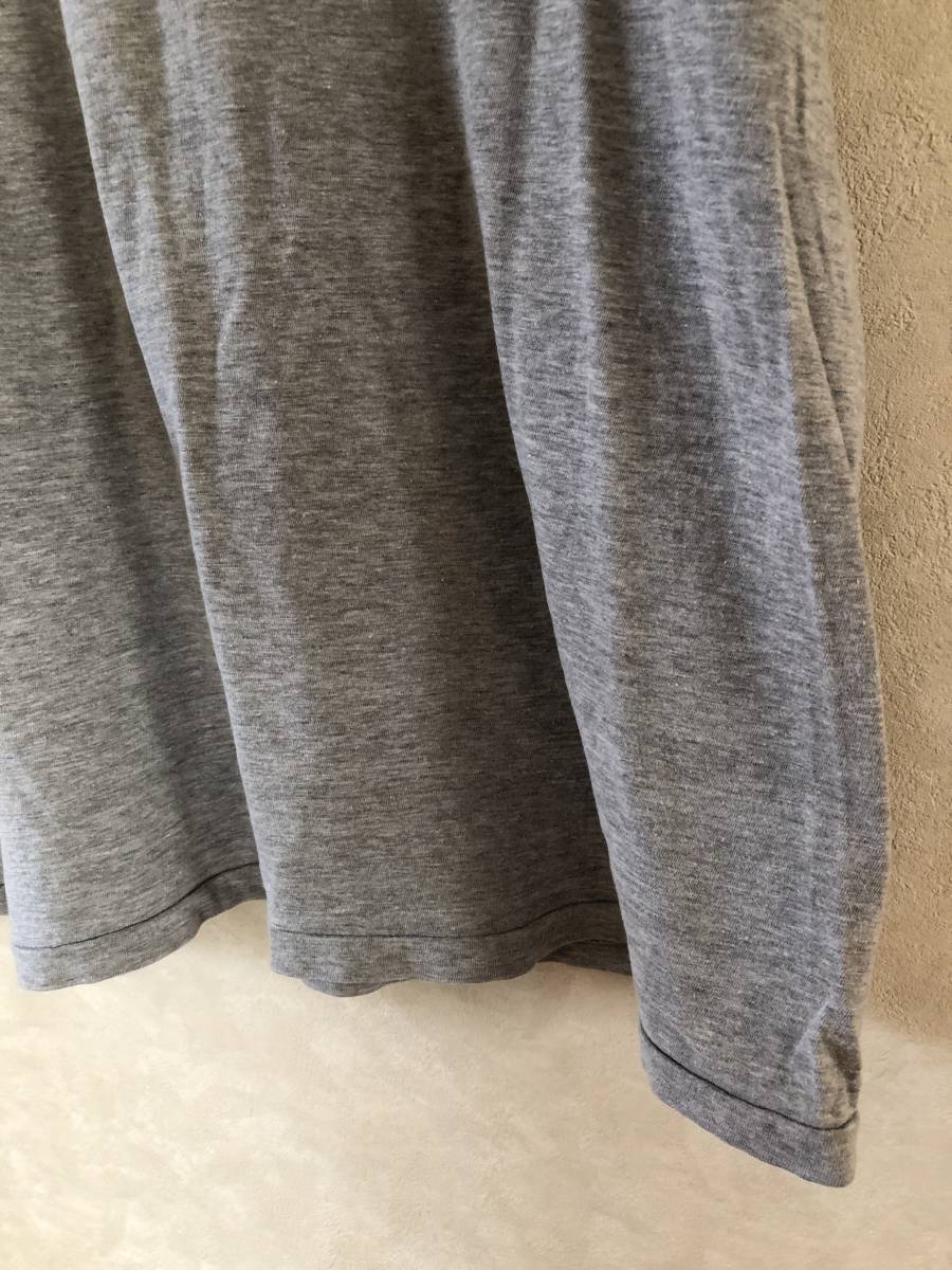 アンティーク・PEYTON　PLACE　FOR　MEN・グレー・半袖Tシャツ・Mサイズ・150円_画像5