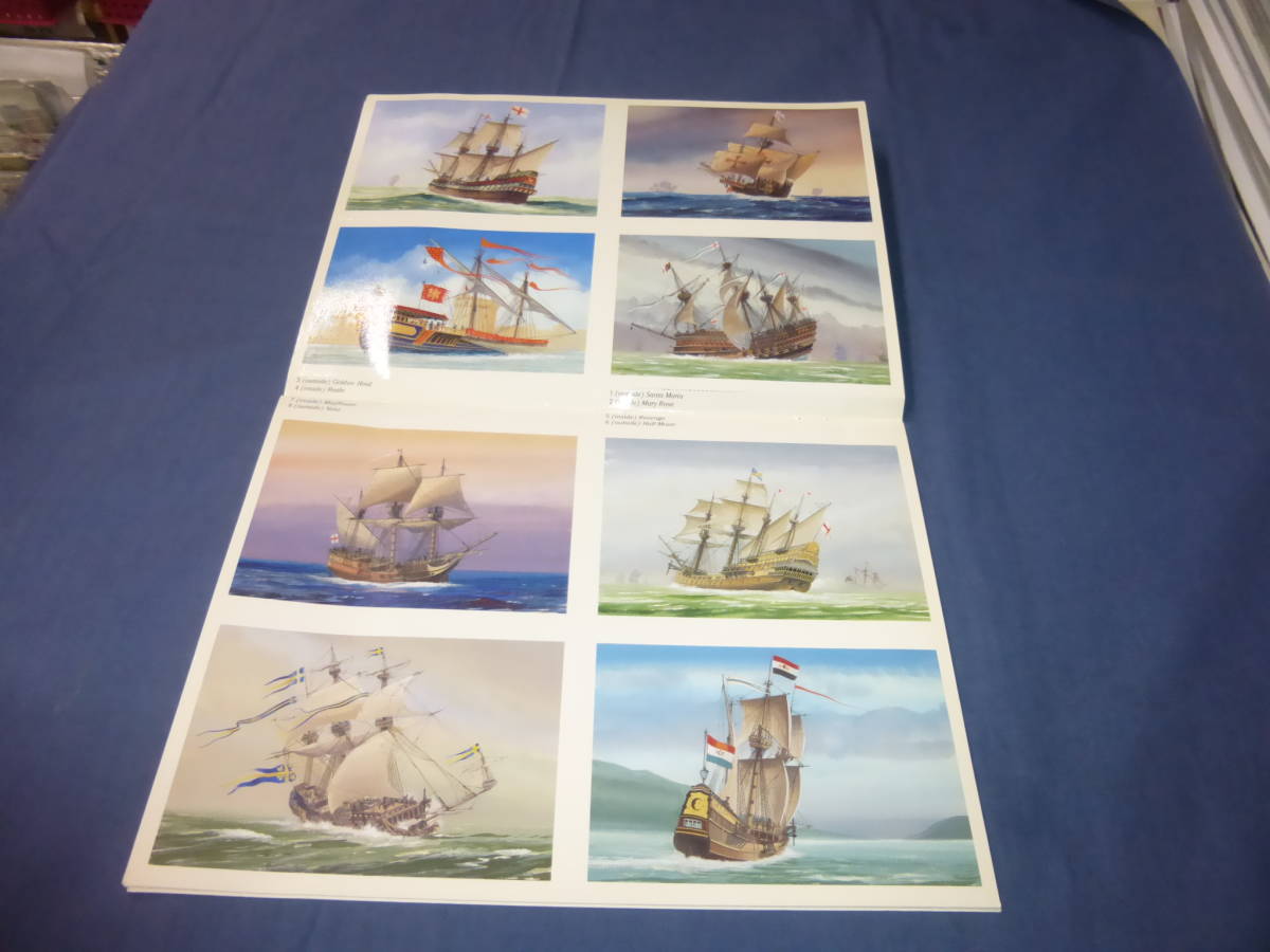 洋書/　帆船ポストカードブック「HISTORIC　SAILING　SHIPS　POSTCARDS」JOHN　BATCHELOR　_画像2