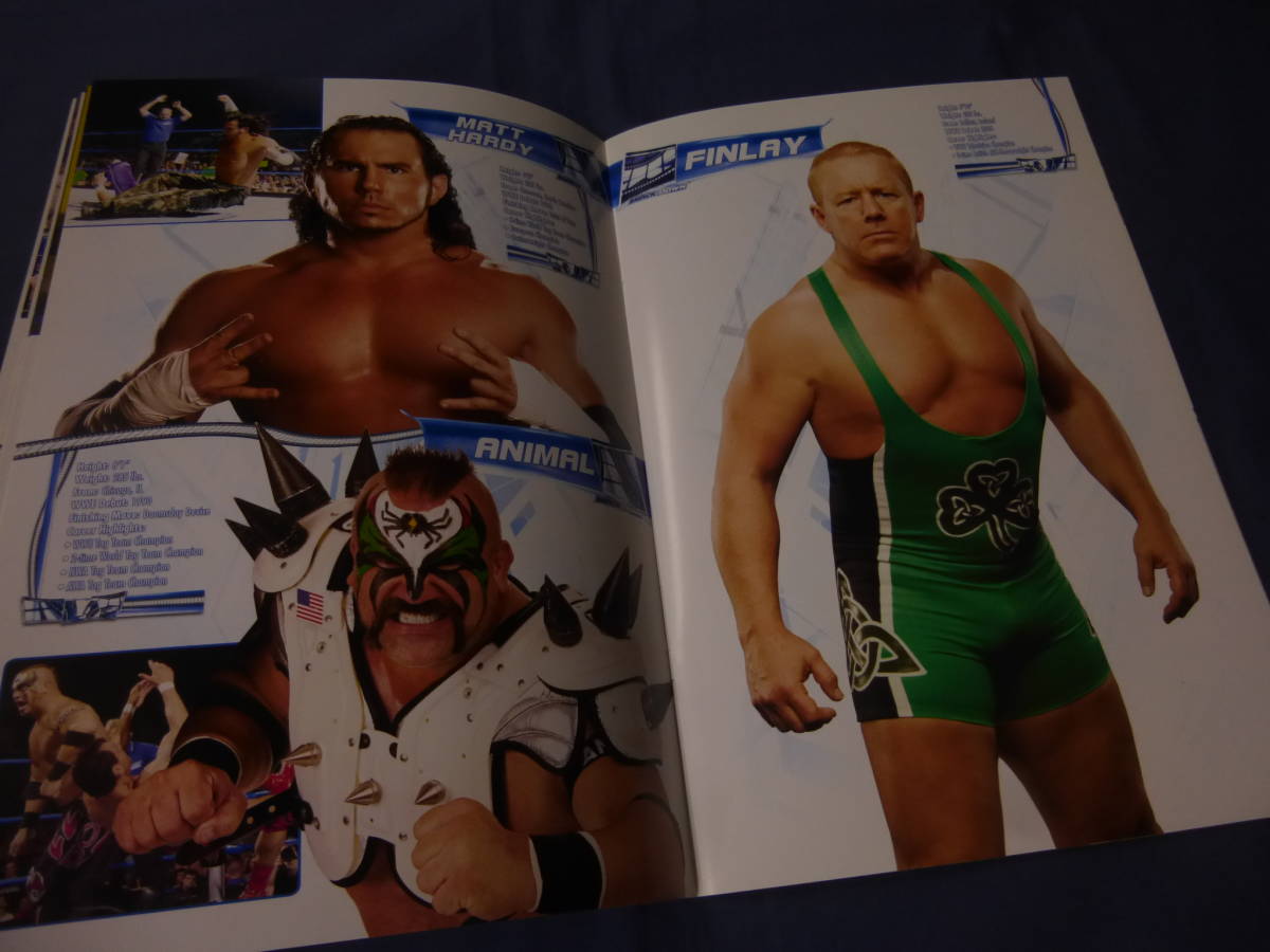 アメリカンプロレス/WWEパンフ SMACKDOWN 2006年プログラム　カートアングル/ランディオートン/ブッカーT/アンダーテイカー/ステイシー_画像7