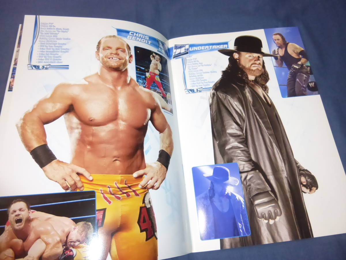 アメリカンプロレス/WWEパンフ SMACKDOWN 2006年プログラム　カートアングル/ランディオートン/ブッカーT/アンダーテイカー/ステイシー_画像4