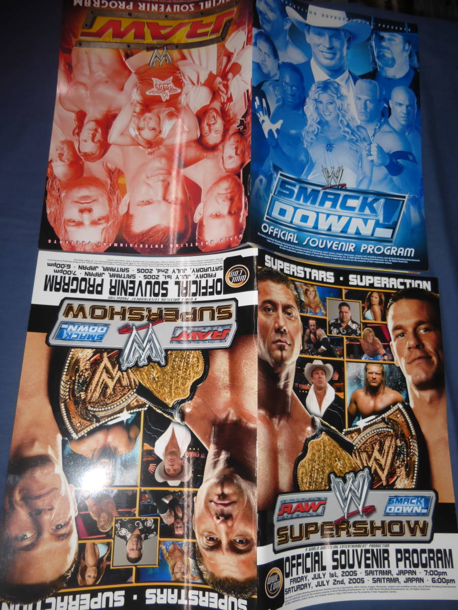Yahoo!オークション - アメリカンプロレス/WWEパンフ2冊 RAW Yahoo!オークション - アメリカンプロレス/WWEパンフ2冊 RAW