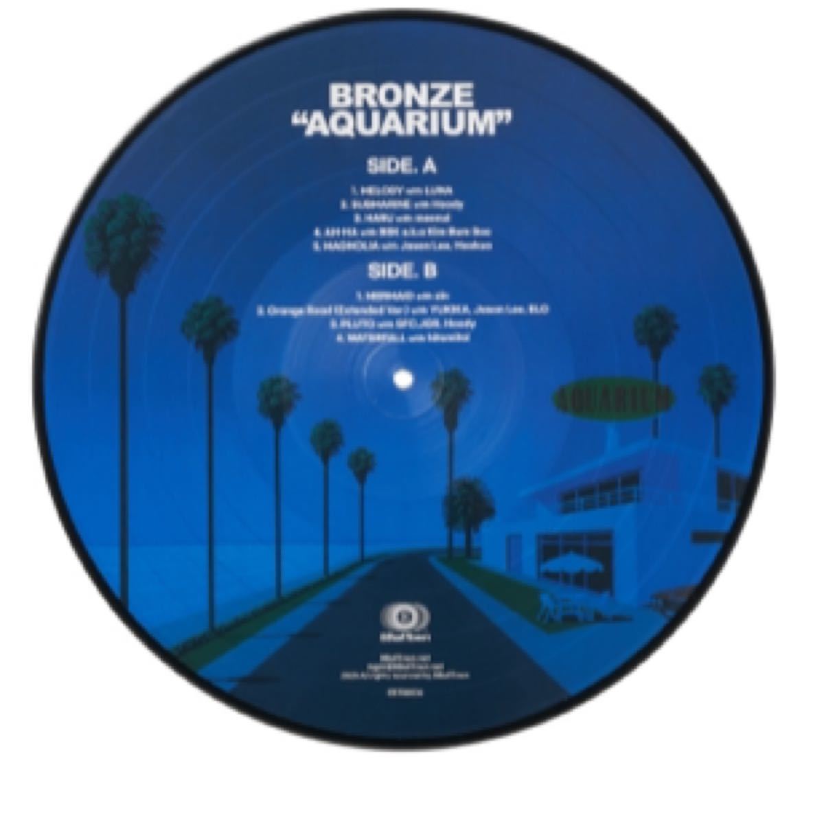 限定版】Bronze / Aquarium LP (Picture Disk)-