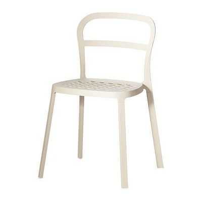 [ new goods unopened ]IKEA Ikea REIDAR dining chair ivory Ray daru iron made 