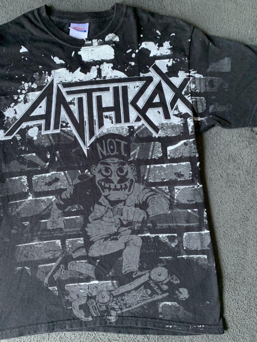 90s 00s anthrax ビンテージ Tシャツ アンスラックス ノットマン vintage_画像1