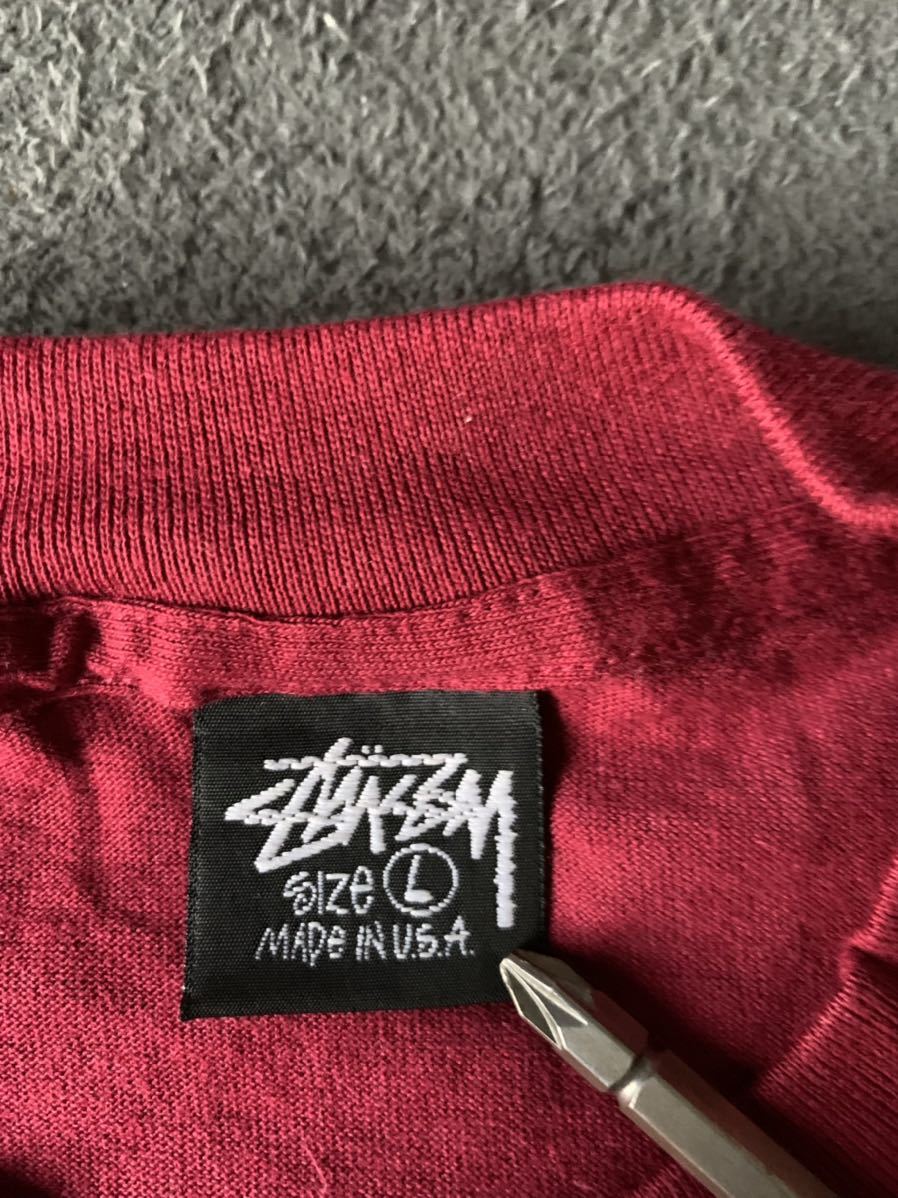80s 90s old stussy 黒タグ ビンテージ Tシャツ シャネルロゴ 80s 90s old stussy 黒タグ ビンテージ Tシャツ シャネルロゴ