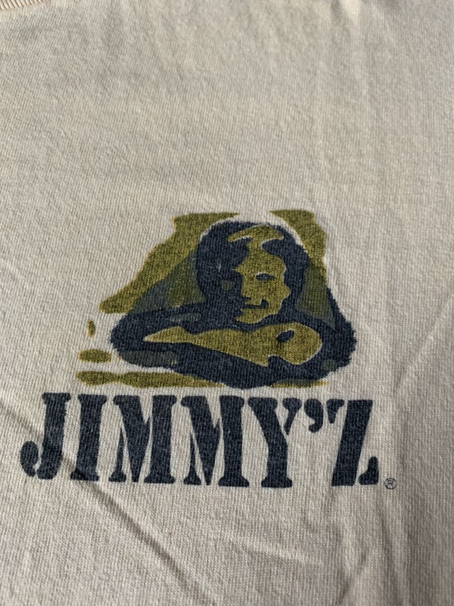 80s 90s jimmy'z ビンテージ Tシャツ USA製 アメリカ製 ジミーズ ジミージー vintage old skate surf ステンシル old school 星条旗_画像3