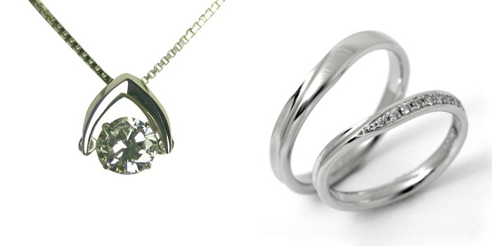 ダイヤモンド ネックレス 婚約 結婚指輪 3セット 安い プラチナ 0.3カラット 鑑定書付 0.363ct Dカラー VVS1クラス 3EXカット H&C CGL プラチナチェーン