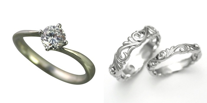 婚約指輪 安い 結婚指輪 セットリング ダイヤモンド プラチナ 0.4カラット 鑑定書付 0.413ct Fカラー VVS2クラス 3EXカット H&C CGL プラチナ台